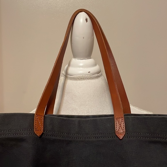 Madewell Transport Bag- Navy Blue - Picture 3 of 11